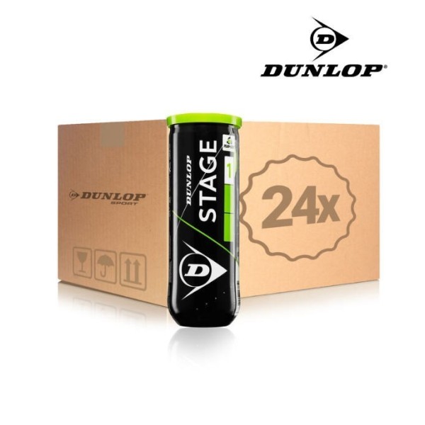 Cajón Dunlop Stage 1 Vert B3 | Ipontennis