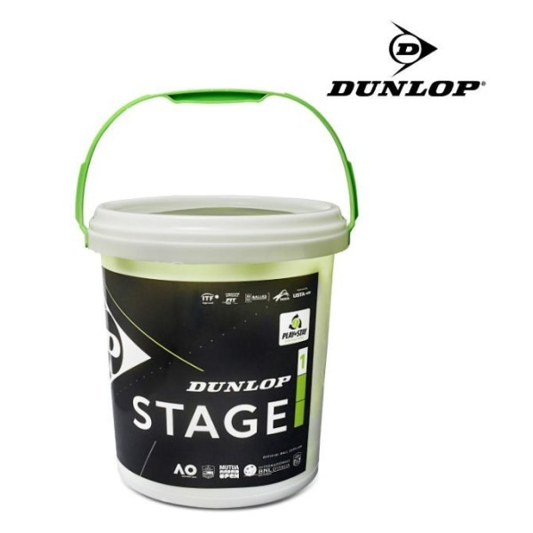 Dunlop Cube 60 balls Stage 1 Green | Ipontennis