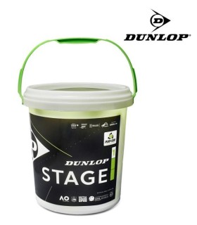 Dunlop Cubo 60 pelotas Stage 1 Green | Ipontennis