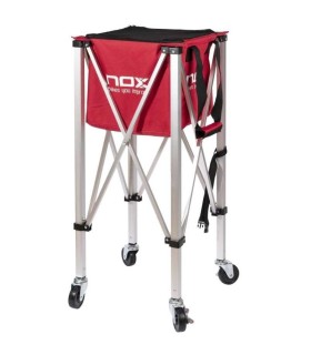 BASKET NOX Folding with red wheels