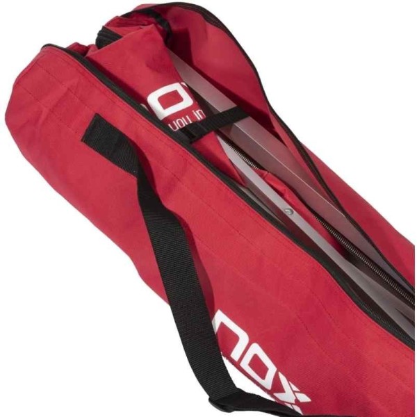 PANIER NOX PLIABLE AVEC ROUES ROUGE | Ipontennis