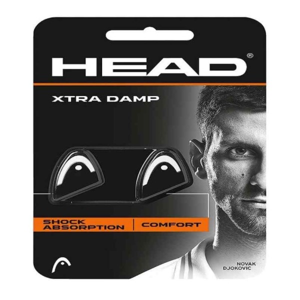 OTHER, OF CIRCULAR CROSS-SECTION HEAD XTRA DAMP Black and white | IPONTENNIS