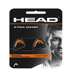 ANTIVIBRATEURS HEAD XTRA DAMP NOIR/ORANGE | Ipontennis