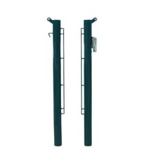 DELUXE 800 MM FIXED METAL TENNIS POSTS SET