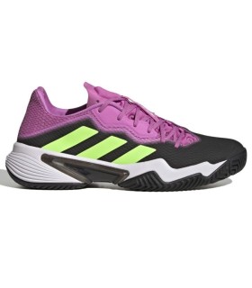 SCARPE ADIDAS BARRICADE NERO/VERDE | Ipontennis