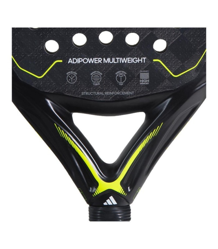 PALA ADIDAS Adipower Multiweight BLACK/YELLOW | Ipontennis