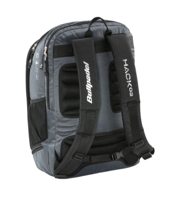 MOCHILA BULLPADEL HACK 2023 GRIS OSCURO