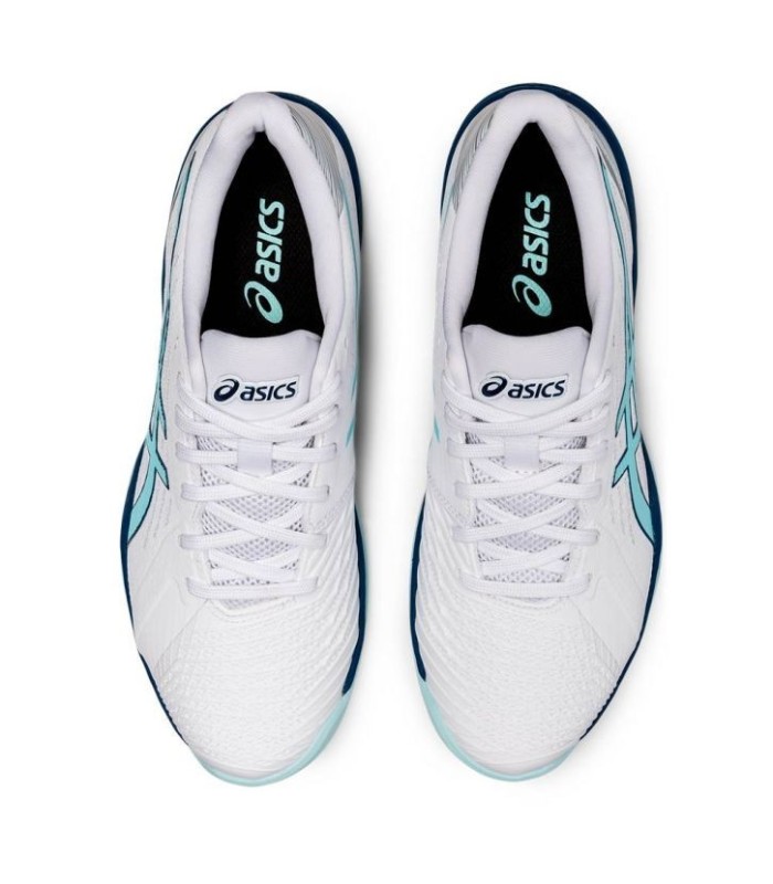 ZAPATILLAS ASICS SOLUTION SWIFT FF LADY BLUE/WHITE | Ipontennis