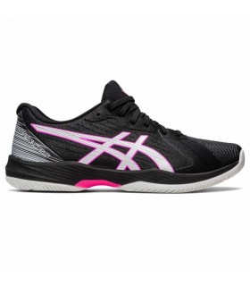 SCARPE ASICS GEL SOLUTION SWIFT FF NERO/ROSA ACCESO | Ipontennis