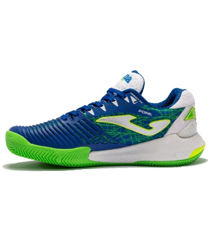 SHOE JOMA T.POINT MEN 2204 ROYAL/AM FLUOR Ipontennis is the name of the game