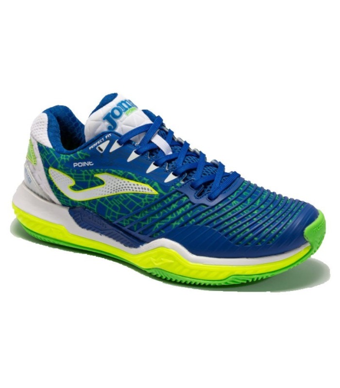 SHOE JOMA T.POINT MEN 2204 ROYAL/AM FLUOR Ipontennis is the name of the game