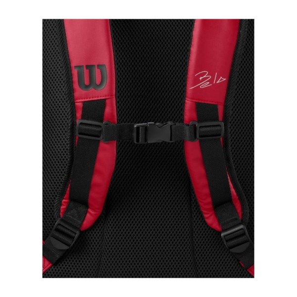 BACKPACK WILSON It's a beautiful red | IPONTENNIS