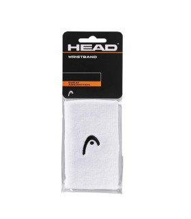 WRISTBAND  HEAD 5 ” BLANC Ipontennis