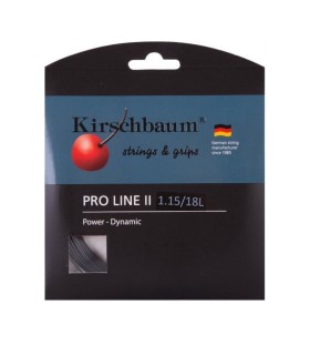 SET DE CORDAJE KIRSCHBAUM PRO LINE II NEGRO 12mts