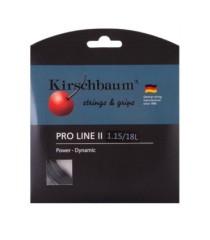 Cordaje Kirschbaum Pro Line II Negro - set 12 m| Ipontennis