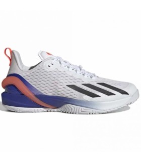 TÊNIS ADIDAS ADIZERO CYBERSONIC AZUL/BRANCO/VERMELHO SOLAR | Ipontennis