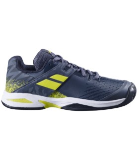 ZAPATILLAS BABOLAT PROPULSE CLAY JUNIOR GREY /AERO