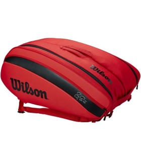 RAQUETEIRA WILSON ROGER FEDERER DNA 12 R VERMELHO | Ipontennis