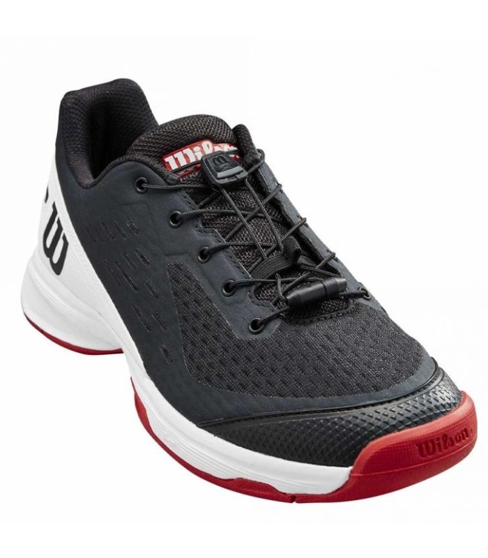 ZAPATILLAS WILSON RUSH PRO 4.0 QL JUNIOR BLACK