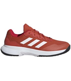 SHOE ADIDAS GAMECORT 2 , PRELOVED RED/FT WH only tennis only tennis only tennis