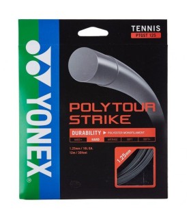 SET CORDAJE YONEX POLY TOUR STRIKE NEGRO 12M