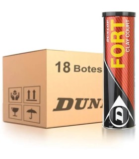 Cajón DUNLOP  Fort Clay Court 18 Botes B4 | Ipontennis