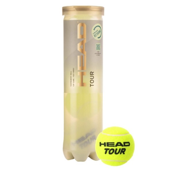 CAIXA DE BOLAS HEAD TOUR B4 18 LATAS