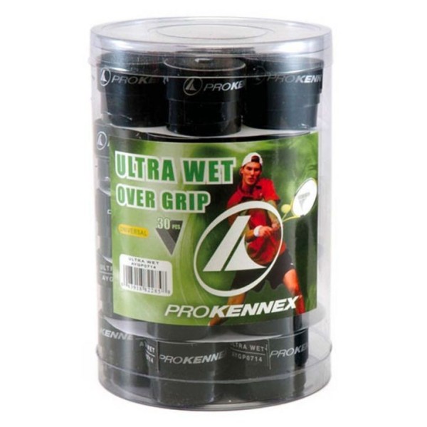 OVERGRIP PRO KENNEX ULTRA WET BLACK X 30 | Ipontennis