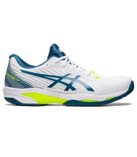 CHAUSSURES ASICS GEL SOLUTION SPEED FF 2 BLANC/BLEU | Ipontennis