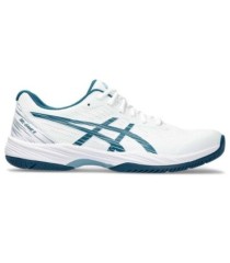 SCARPE ASICS GEL GAME 9 BIANCO/BLU | Ipontennis