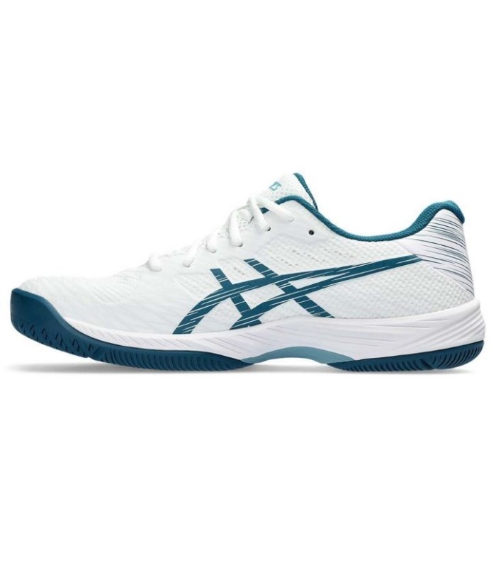 SHOE ASICS GEL GAME 9 WITH/BLUE Ipontennis is a game of chance