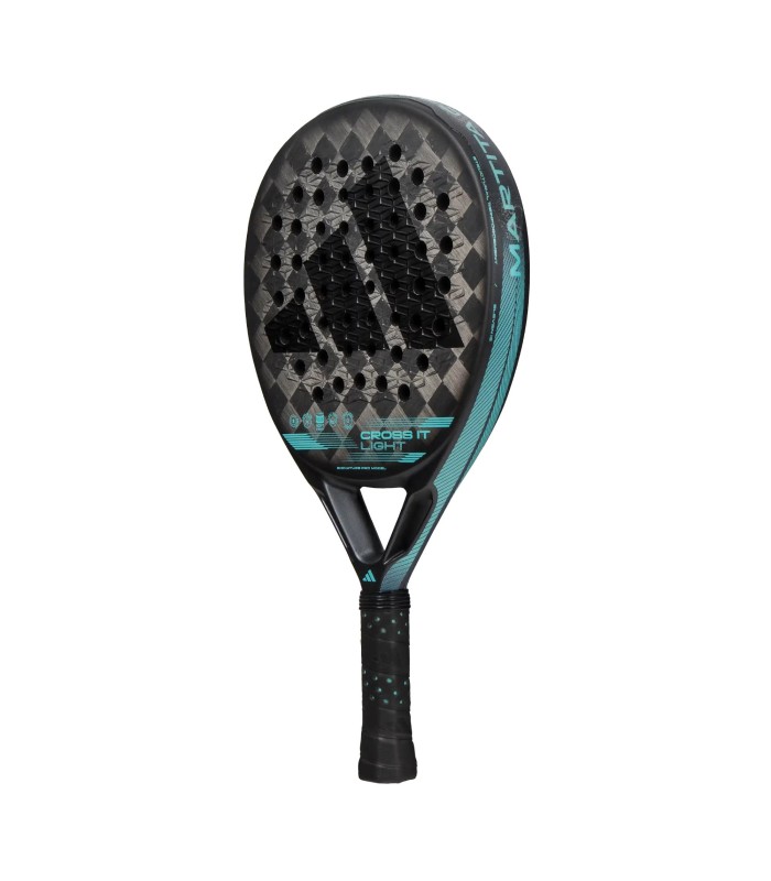 PALA ADIDAS Cross It Light Black/Pulseaqua | Ipontennis