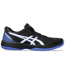 ASICS GEL SOLUTION SWIFT FF CLAY TENNISSCHUHE SCHWARZ/BLAU