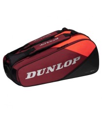 RAQUETEIRO DUNLOP CX-PERFORMANCE X8 preto/vermelho