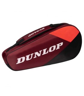 RAQUETEIRO DUNLOP CX-PERFORMANCE X3 Preto/Vermelho