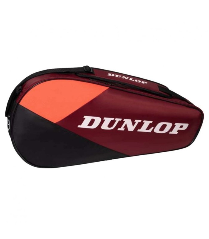 RAQUETEIRO DUNLOP CX-PERFORMANCE X3 Preto/Vermelho