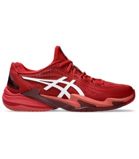 ASICS GEL COURT FF 3 NOVAK RED TENNIS SHOES