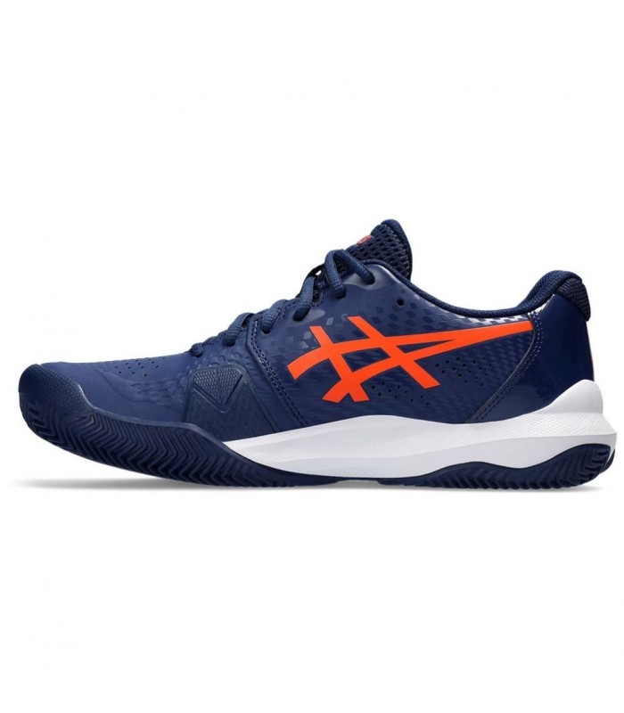 ASICS GEL CHALLENGER 14 CLAY BLUE/ORANGE SHOE