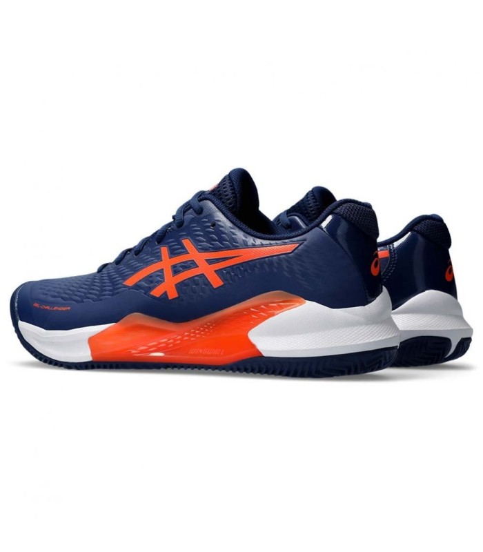 ASICS GEL CHALLENGER 14 CLAY BLUE/ORANGE SHOE