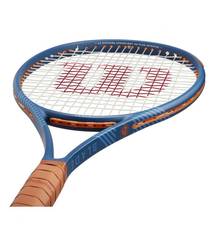 RACKET WILSON BLADE 98 V9 AND ROLAND GARROS 16X19