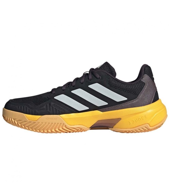 SCARPA ADIDAS COURTJAM CONTROL 3 CLAY NERO/ARANJOLO Ipontennis