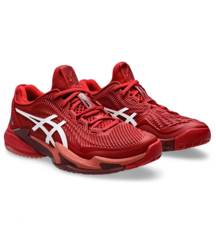 ASICS GEL COURT FF 3 NOVAK RED TENNIS SHOES | Ipontennis