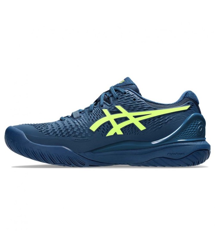 SHOES ASICS GEL RESOLUTION 9 NAVY BLUE/YELLOW