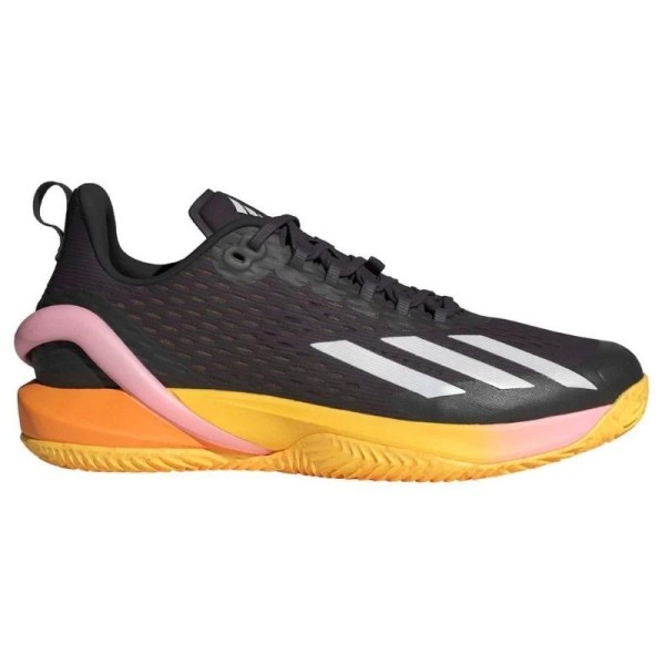 Zapatillas Adidas Adizero Cybersonic Negro Plata Naranja | IPONTENNIS