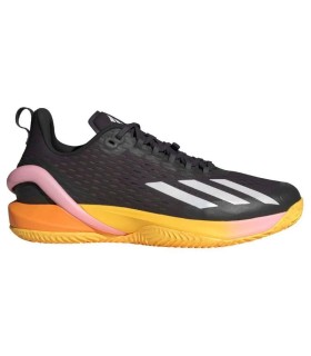 Ténis Adidas Adizero Cybersonic Preto Prata Laranja | IPONTENNIS