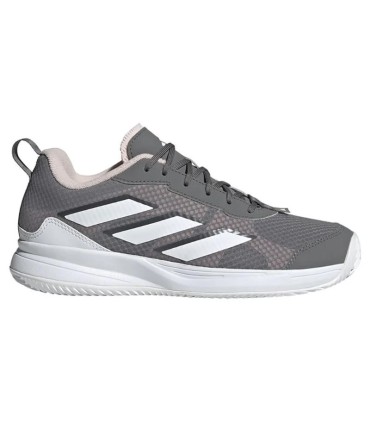 Zapatillas Adidas AvaFlash Clay Gris Blanco Rosa Mujer