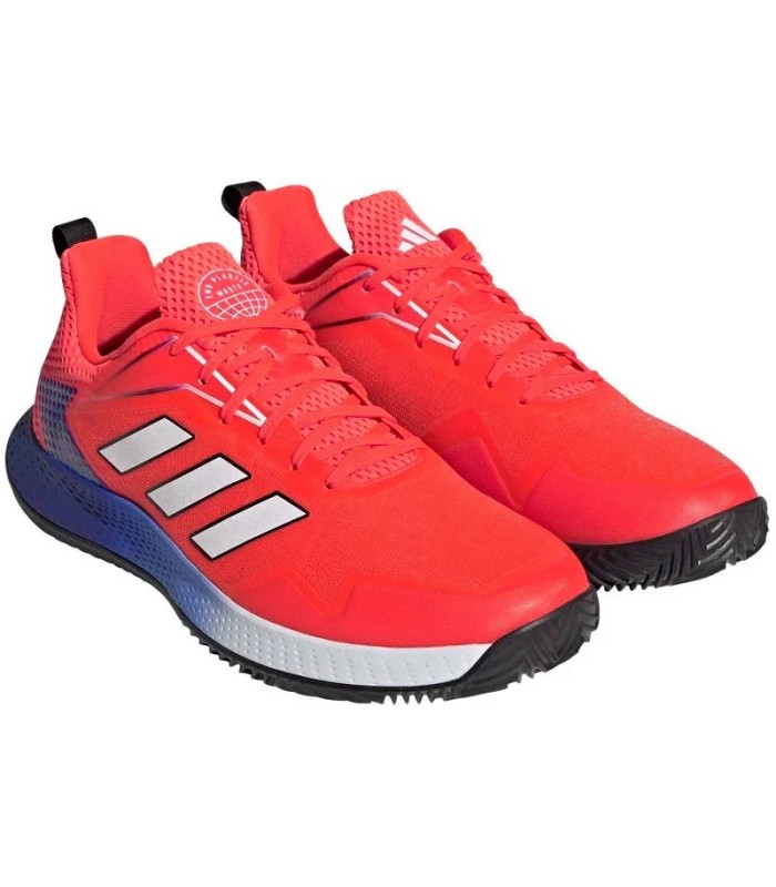 ADIDAS DEFIANT SPEED SOLAR RED TENNIS SHOES