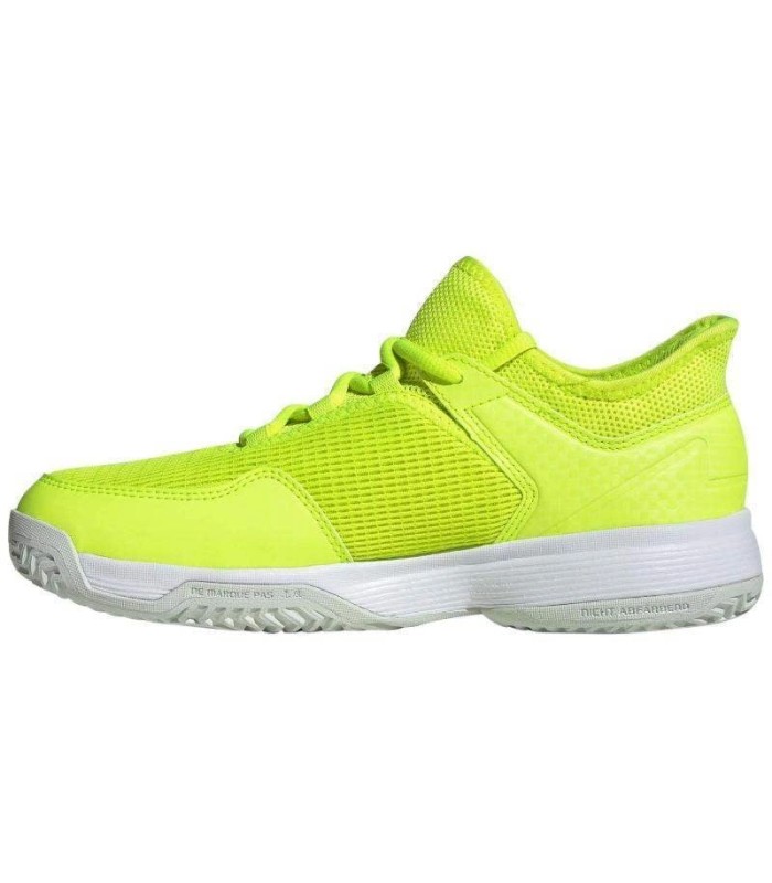 Adidas Ubersonic 4 Lima Fluor Black Junior Tennis Shoes