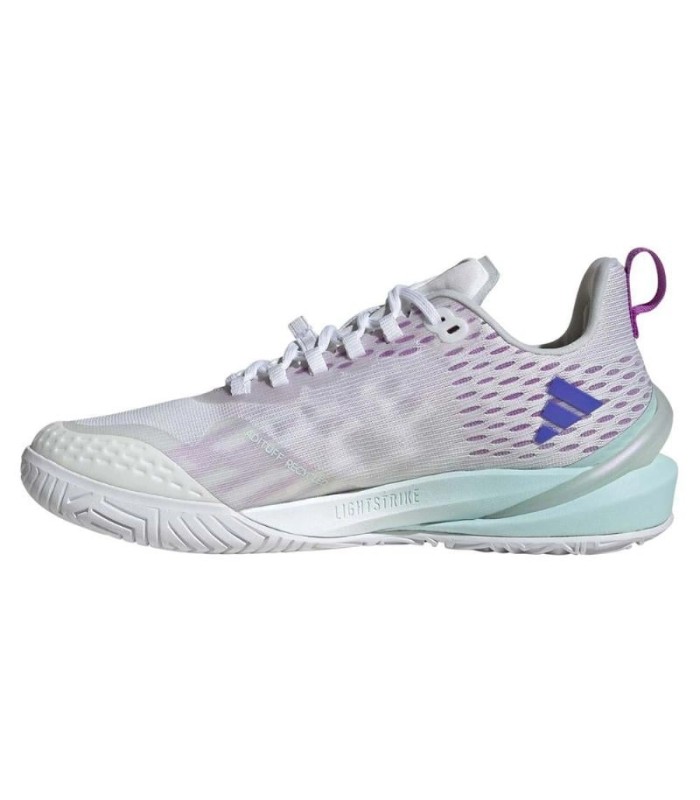 ZAPATILLAS ADIDAS ADIZERO CYBERSONIC BLANCO AZUL AQUA MUJER