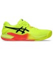 ASICS GEL RESOLUTION 9 CLAY GELBE TENNISSCHUHE PARIS 2024